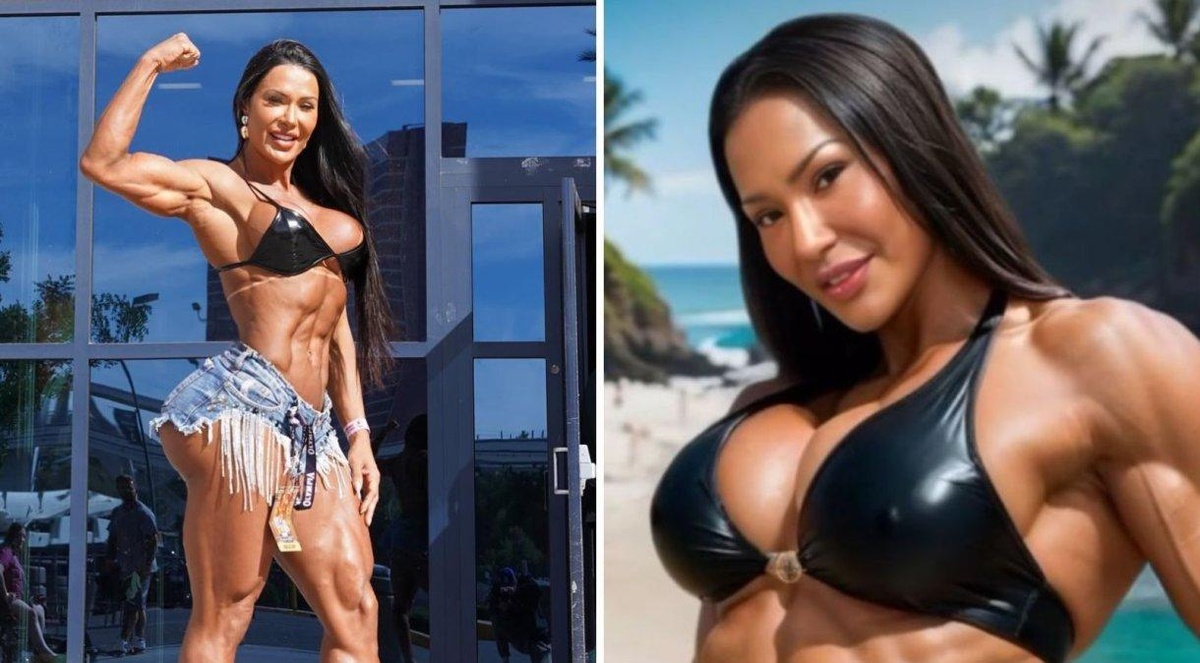 Gracyanne brinca com foto de shape feito em IA• Instagram/Gracyanne Barbosa