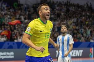 Hexa de futsal (Foto: Leto Ribas/ CBF)