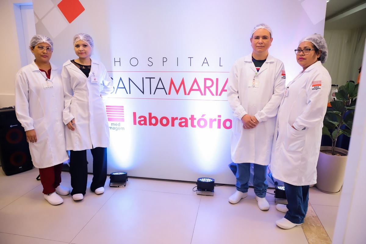 Inaugurado novo posto do Laboratório Med Imagem no Hospital Santa Maria