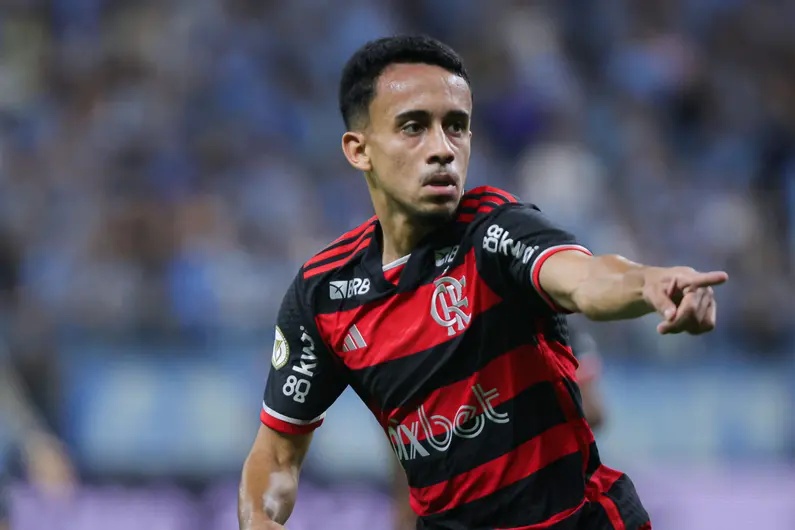 Matheus Gonçalves, atacante do Flamengo