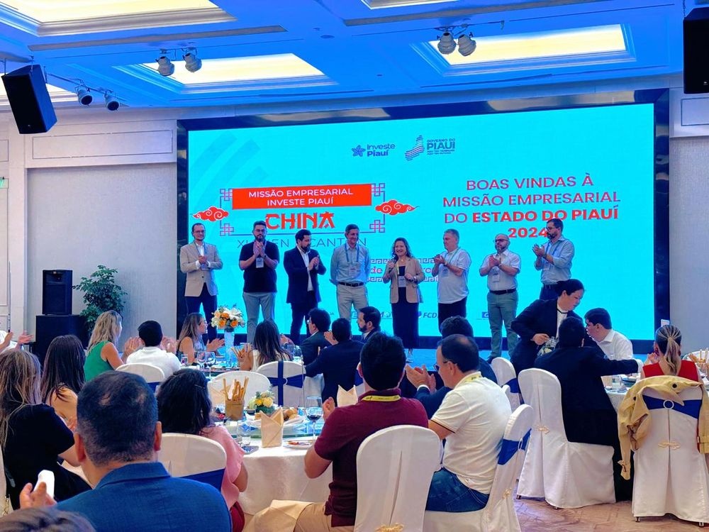 Missão do governador e empresários do Piauí à China