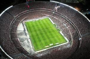 Monumental de Núñez, casa do River Plate• Divulgação/Twitter/River Plate (Foto: • Divulgação/Twitter/River Plate)