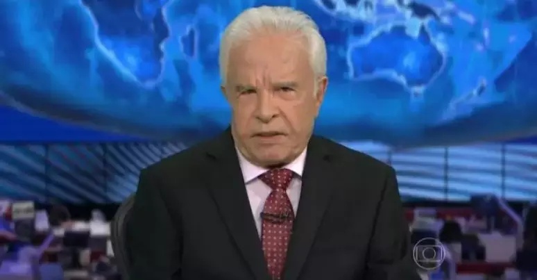 Morre Cid Moreira, lenda do Jornal Nacional, aos 97 anos.