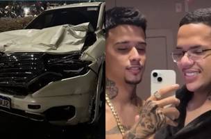 Namorado do influencer dirigia o veículo de Lokinho no momento em que o acidente aconteceu (Foto: Reprodução)