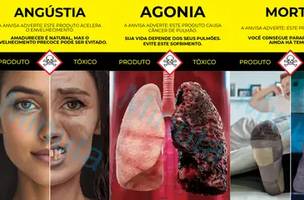 Novas embalagens de cigarros (Foto: Anvisa)