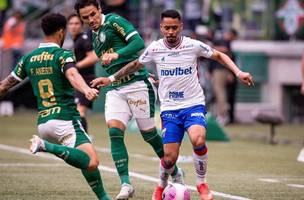 Palmeiras e Fortaleza ficam no empate no Allianz Parque• Victor Froes / Agência F8 / Estadão Conteúdo (Foto: • Victor Froes / Agência F8 / Estadão Conteúdo)