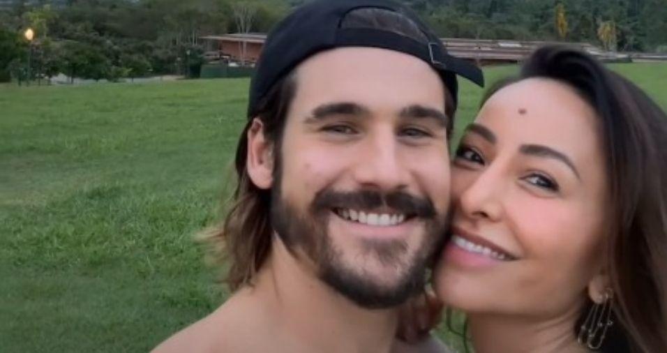 Sabrina Sato e Nicolas Prattes estão passando o final de semana coladinhos no campo• Instagram / Sabrina Sato