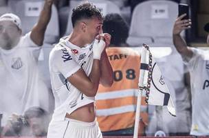 Santos venceu o Ceará na terça-feira (22)• Raul Baretta / Santos FC (Foto: • Raul Baretta / Santos FC)