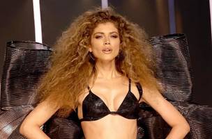Valentina Sampaio na passarela do Victoria’s Secret (Foto: Reprodução/ Redes Sociais)