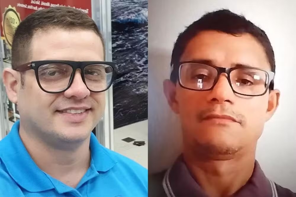 André Souza e Jesus, ambos vítimas de afogamento na Praia do Arrombado, em Parnaíba
