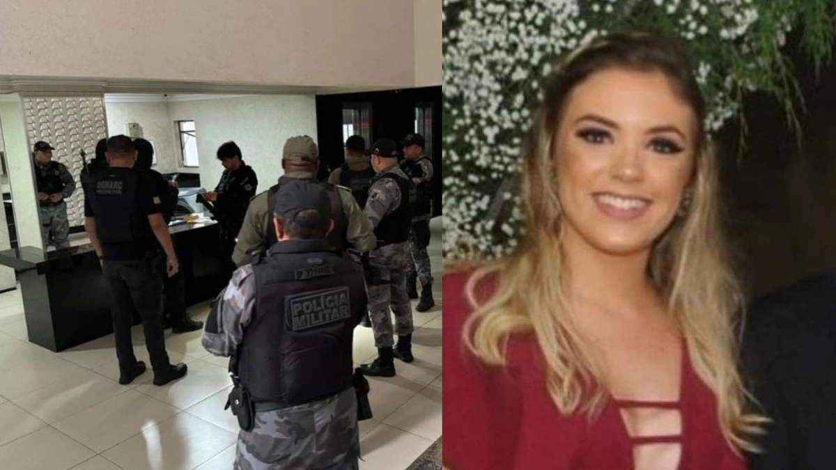 Angélica e seu pai, o empresário Josimar Barbosa, foram detidos em operação do Denarc.