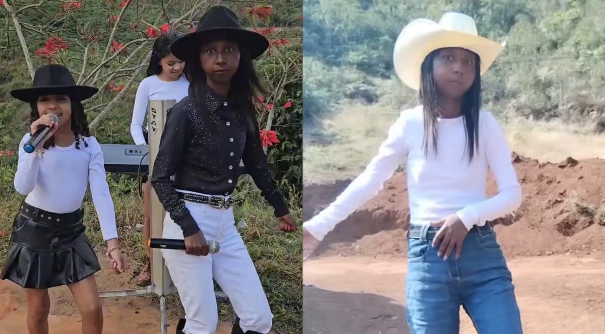 Após viralização de meme, Menina da Bota recebe tratamento e exibe sorriso.