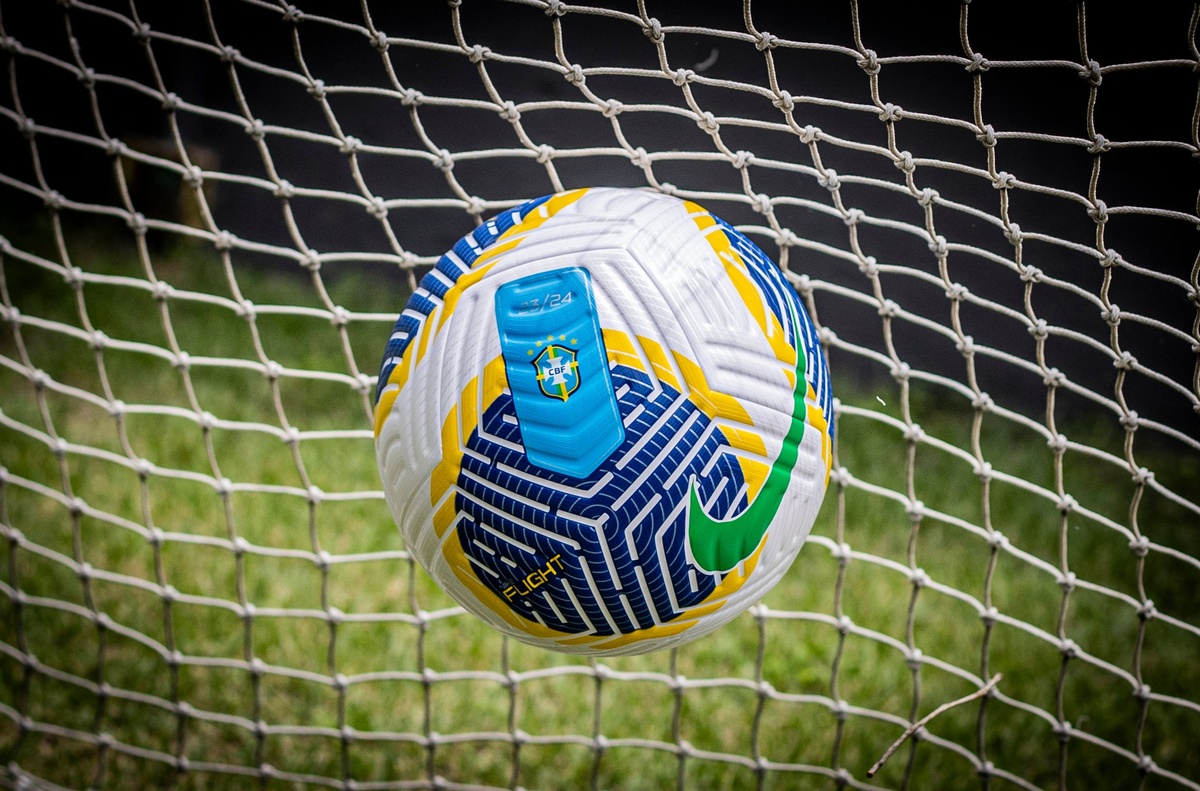 Bola da Série A do Campeonato Brasileiro.