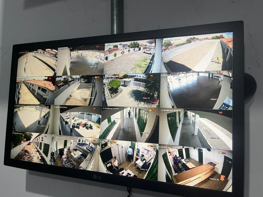 Câmeras de segurança nas escolas públicas do Piauí