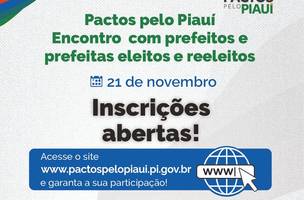 Capa. (Foto: Reprodução/Governo do Piauí)