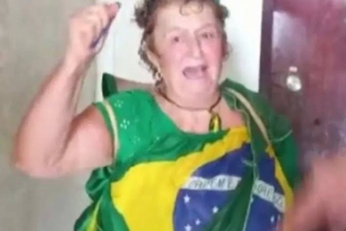 Fátima Tubarão. A idosa ficou famosa durante participação nos ataques; foi condenada a 17 anos de prisão