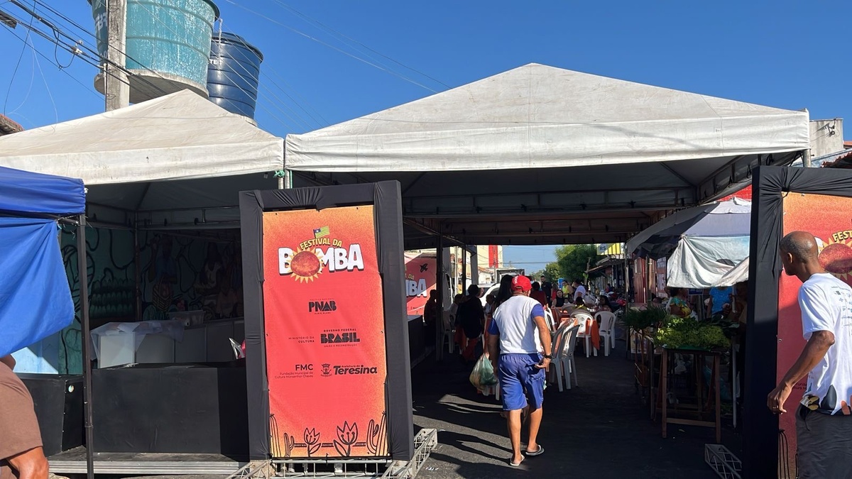 Festival da Bomba, na feira do Mafuá. Dinheiro da lei Aldir Blanc…