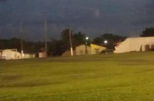 Forte chuva em Piripiri derruba muro de estádio após partida entre 4 de Julho e Parnahyba - (Reprodução/Redes sociais) (Foto: Reprodução/Redes sociais)