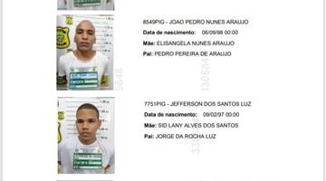 Fugitivos 1 (Foto: Sejus)