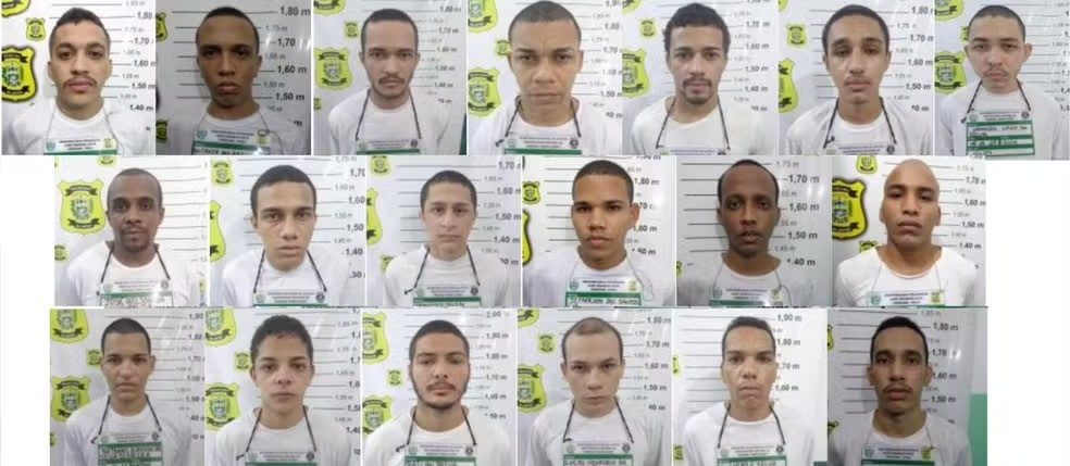 Fugitivos da Penitenciária Irmão Guido, na Zona Sul de Teresina