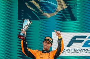 Gabriel Bortoleto faz parte do programa de pilotos da McLaren, mas correrá pela Audi-Sauber (Foto: Divulgação)