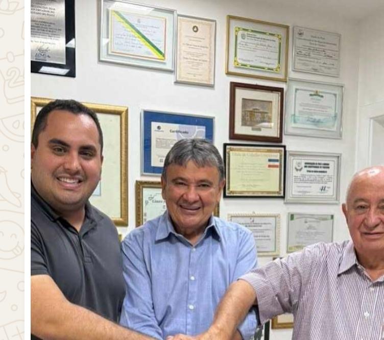 Geirgiano e júlio se socorrem com Wellington sobre a aliança se Ciro e o PT. Não querem perder nada