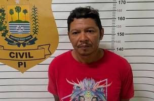 Genival Alves dos Santos, o "Bambu", é condenado a 16 anos e 9 meses de prisão. (Foto: Reprodução/PC-PI)