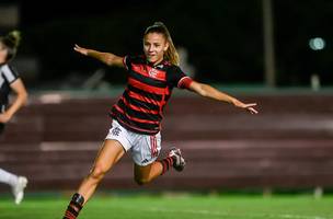 Meninas da Gávea vencem por 7 a 0, conquistando o primeiro título da equipe. (Foto: Reprodução/Nayra Halm/Staff Images Woman/CBF/Direitos Reservados)