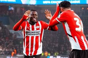 PSV goleou o Girona por 4 a 0 pela Champions League• Divulgação/PSV (Foto: • Divulgação/PSV)