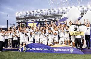 Santos conquista título na série B do campeonato brasileiro (Foto: Raul Baretta/ Santos F.C)