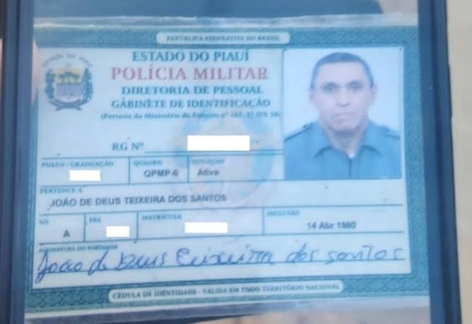 Sargento reformado da PM, João de Deus