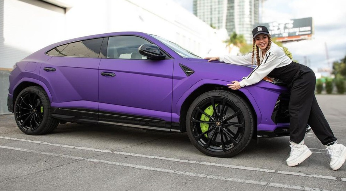 Shakira irá sortear um carro Lamborghini Urus para um de seus fãs• Instagram/Shakira