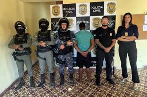 Suspeito de roubos é preso durante abordagem em Barras (Foto: Reprodução/PMPI)