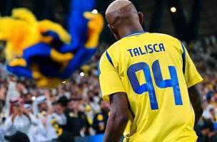 Talisca comandou a goleada do Al-Nassr e marcou duas vezes• Divulgação/Al-Nassr (Foto: • Divulgação/Al-Nassr)