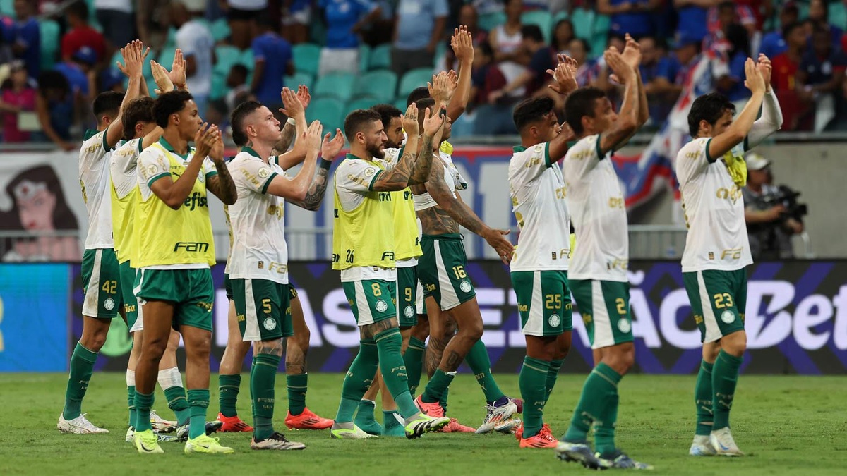 Verdão vence o Bahia e segue vivo na luta pelo título Brasileiro.