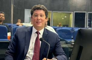 Vereador Victor Linhares (Foto: Reprodução/CMT)
