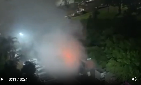 Vídeo: confira o momento da explosão próximo ao STF