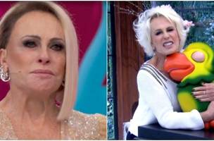 Ana Maria Braga se emociona com homenagem de 25 anos do "Mais Você"• Reprodução/TV Globo (Foto: • Reprodução/TV Globo)