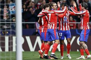 Atlético de Madrid venceu o Slovan Bratislava por 3 a 0 na Champions League• Divulgação/Atlético de Madrid (Foto: • Divulgação/Atlético de Madrid)