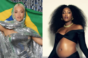 Cantoras se encontraram em pré-estreia nos EUA (Foto: Reprodução/Redes Sociais)