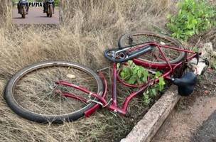 Ciclista de 70 anos morre em colisao e (Foto: Reprodução/Patrulha Policia PI-MA)