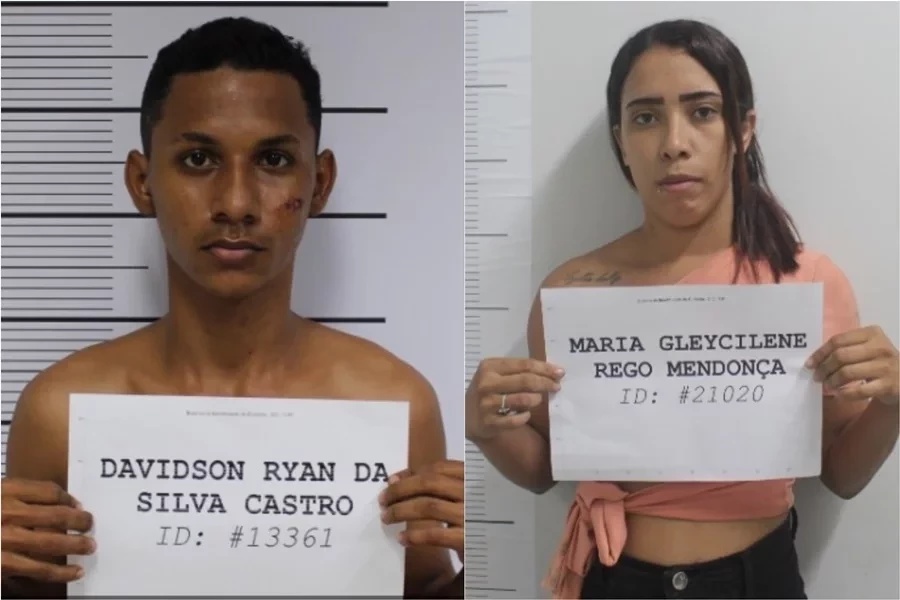 Davidson Ryam das Silva Castro e Maria Gleycilene Rego Mendonça foram encontrados em uma cova rasa
