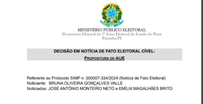 Decisão do MPE-PI