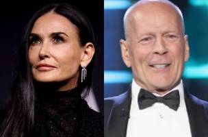 Demi Moore atualiza estado de saúde de Bruce Willis: “Estável” (Foto: Colagem/PortalAZ)