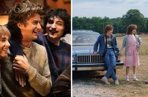 Integrantes de "Stranger Things" durante gravações da 5ª temporada da série. (Foto: X/Stranger Things)