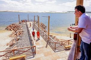Lagoa do Portinho, Parnaíba. (Foto: Reprodução/Governo do Piauí)