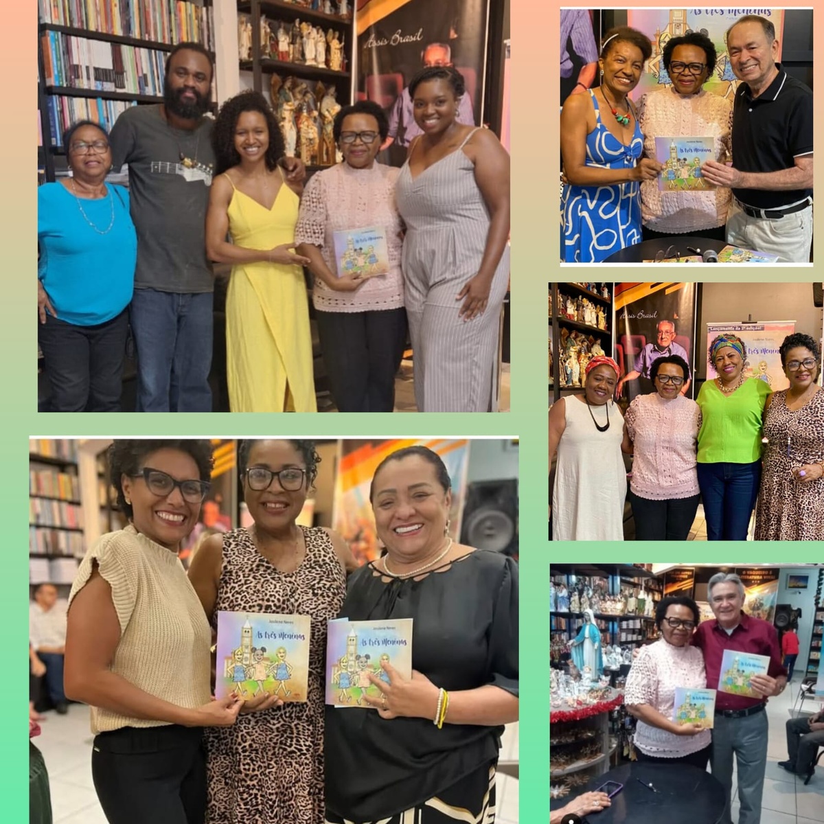 Lançamento de seu livro
