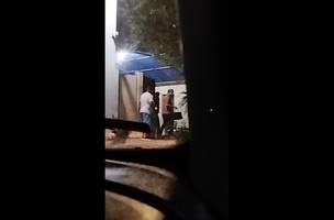 Malas sendo recebidas na PMT (Foto: Reprodução)