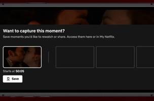 Netflix agora permite compartilhamento de cenas com sua nova ferramenta "Netflix Momentos". (Foto: Reprodução)
