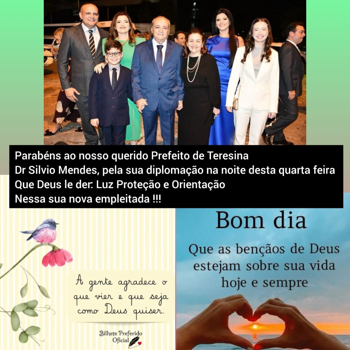 Pensamento do dia.